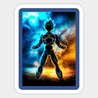 Vegeta super saiyan Sticker